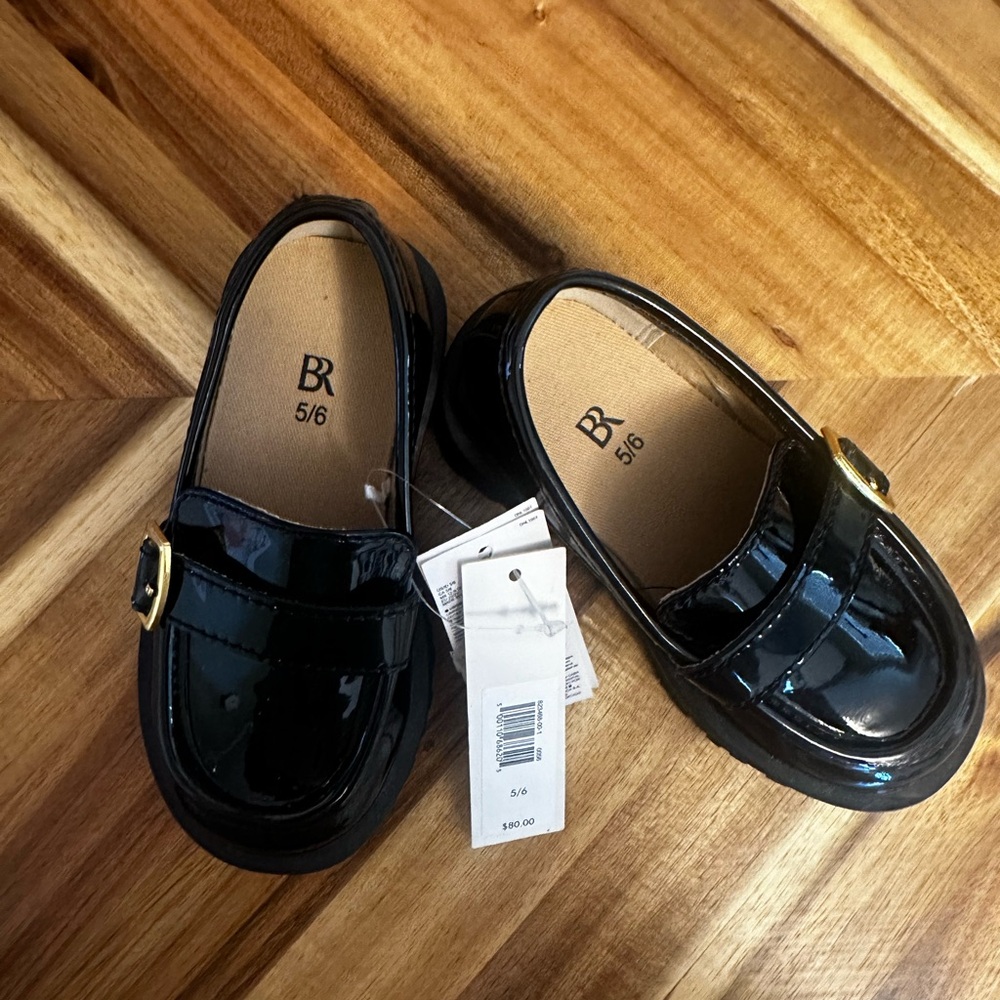 Banana Republic Kids Black Loafers